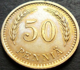 Cumpara ieftin Moneda istorica 50 PENNIA - FINLANDA, anul 1940 *cod 1752 A = excelenta!, Europa