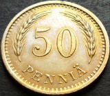 Cumpara ieftin Moneda istorica 50 PENNIA - FINLANDA, anul 1940 *cod 1752 A = excelenta!, Europa