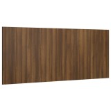Tablie de pat, stejar maro, 200x1,5x80 cm, lemn compozit, DKD Home Decor