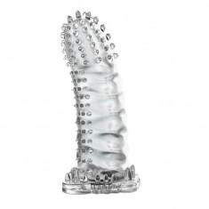 Tampon flexibil pentru penis cu proeminențe stimulatoare foto