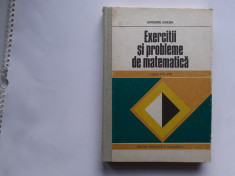 Grigore Gheba - Exercitii Si Probleme De Matematica Clasele VII - VIII 1979 foto