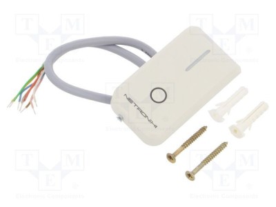 Cititor RFID Modbus RTU 8&amp;divide;15V cu antenă OSDP și buzer NETRONIX foto