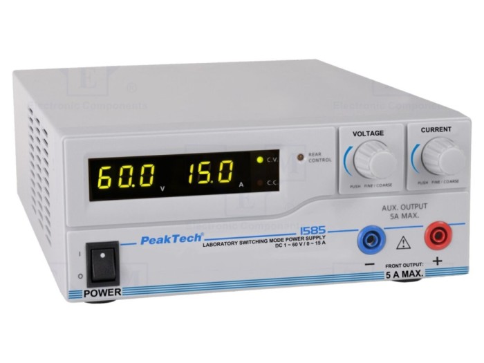 Alimentator de laborator programabil canal unic PEAKTECH