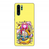 Husa compatibila cu Huawei P30 Pro Silicon Gel Tpu Model Adventure Time Poster