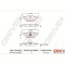 Dr!ve+ DP1010.10.0821 set placute frana,frana disc