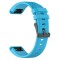 Techsuit - Watchband QuickFit 22mm (W058) - Garmin Fenix 5/5 Plus 6/6 Pro/7/Forerunner 935/945/955/Approach S60/S62 - Blue