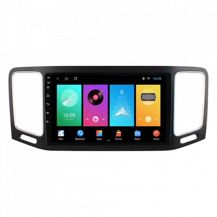 Navigatie dedicata cu Android VW Sharan dupa 2010, 1GB RAM, Radio GPS Dual