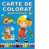 Carte de colorat pentru baieti
