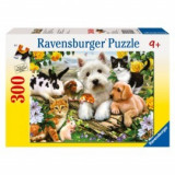 Puzzle animale prietenoase 300 piese, Ravensburger