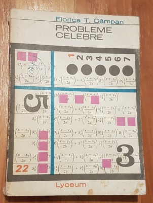 Probleme celebre de Florica T. Campan Lyceum foto