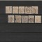 RO - 1890/91 LP 47 h - CIFRA IN PATRU COLTURI LOT 10 TIMBRE STAMPILATE 15 BANI