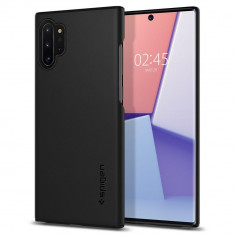 Husa slim Spigen Thin Fit Samsung Galaxy Note 10 Plus Black foto