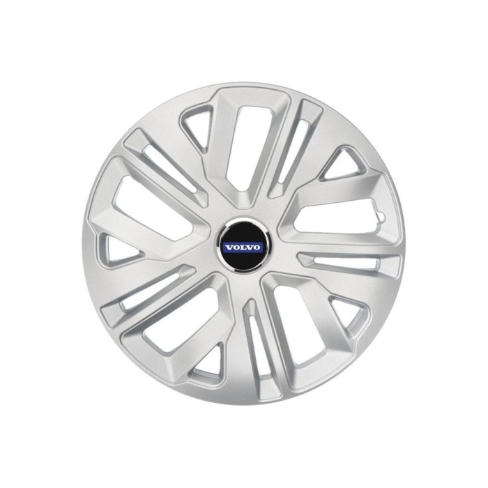 Set 4 Capace Roti 15 inchi (R15) Raven Gri, Compatibile Cu Volvo
