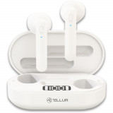 Cumpara ieftin Casti audio In-Ear Tellur Flip, True Wireless, Bluetooth, Alb
