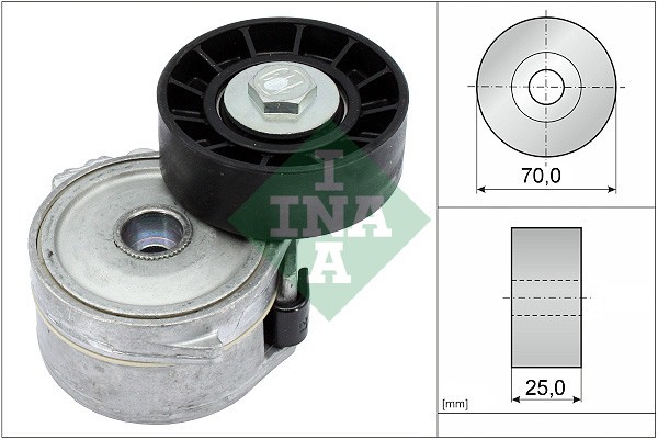 INA 534 0334 10 Intinzator curea, curea distributie