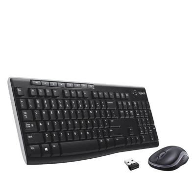 Kit Tastatura + Mouse Wireless Logitech MK270, Layout: QWERTY US foto