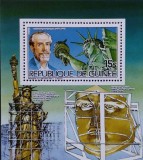 BC295, Guinea, set colita+serie Statuia Libertatii (2 poze)
