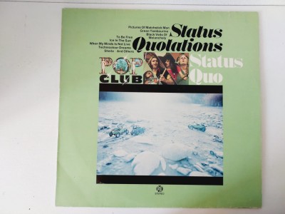 Status Quo &amp;ndash; Status Quotations, vinil LP, Rock, stare excelenta foto