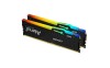 Memorie RAM Kingston FURY Beast RGB 32GB (2x16GB) DDR5 5600MHz CL36 DIMM, Radiator, 1.25V, Recomandat Gaming
