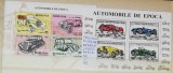 1996 Automobile de epoca Bl.303 si Bl.304 LP1423 MNH Pret 6+1Lei, Transporturi, Nestampilat