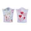 Cuier din plastic, pentru baie, 2 buc / set