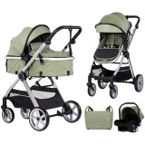 Carucior Chipolino Vista 3 in 1 basil