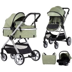 Carucior Chipolino Vista 3 in 1 basil