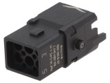 Conector HDC inserturi de contact tată Han 1A PIN 6 5 PE