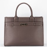 Geanta taupe inchis mare David Jones CM7736 17