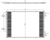 NRF 350472 EASY FIT Condensator, climatizare
