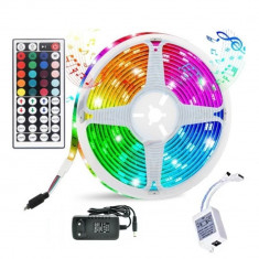 Banda LED RGB, telecomanda, 5m, DT55