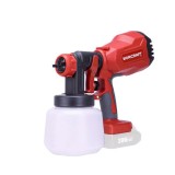 Cumpara ieftin Pistol de vopsit, 20V Li-ion (acumulator neinclus), 1000 ml, 1.8-2.6 mm, Worcraft&nbsp;