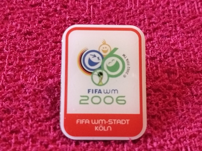 Insigna fotbal - Campionatul Mondial GERMANIA 2006