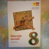 Educație socială clasa a VIII -a, manual