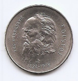 San Marino 1000 Lire 1978 (Tolstoy) Argint 14.6 g/835, 31.4 mm, KM-85 (4)
