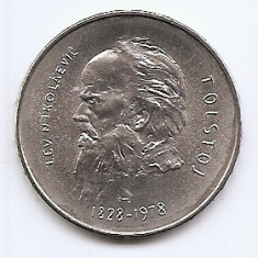 San Marino 1000 Lire 1978 (Tolstoy) Argint 14.6 g/835, 31.4 mm, KM-85 (4)