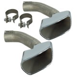 Set Ornamente Toba Inox BMW X5 F15, Prindere Colier Inclus, Tuning Auto Exterior