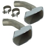 Set ornamente toba inox compatibil Bmw X5 F15, ALM