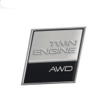 Emblema TwinEngine AWD spate portbagaj Volvo