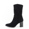 Cizme negre elegante 8613 113, 41, Negru