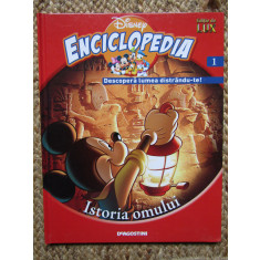 ENCICLOPEDIA DISNEY - ISTORIA OMULUI NR 1