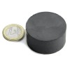 Magnet ferita disc &Oslash;40×20 mm, putere 4,7 kg, Y35