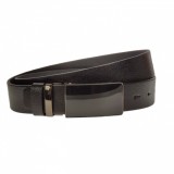 Curea barbati, casual-eleganta, din piele ecologica premium, latime 3.5 cm, negru - CK191N, CK LEATHER