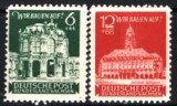 GERMANIA (ZONA SOVIETICA) 1946 - ARHITECTURA DRESDA. PRIMARIA. SERIE MNH, P2, Nestampilat