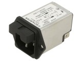 Conector Alimentare AC Soclu Tată 10A 250V IEC 60320