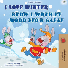 I Love Winter (English Welsh Bilingual Children's Book)