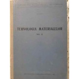 TEHNOLOGIA MATERIALELOR VOL.2-ION SONEA-230594