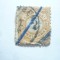 Timbru Wurtemberg 1881 pe fragment - 2 Marci stampilat , cifra neagra