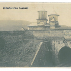 4386 - CORNET, Monastery, Railway Tunnel - old postcard, real PHOTO - unused