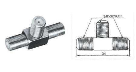 Adaptor t f mama - 2x f mama